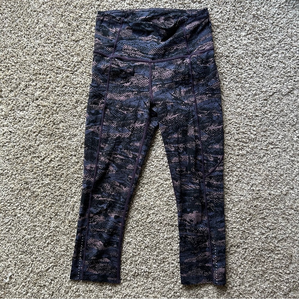 Lululemon Fast & Free Crop II Nulux 19"